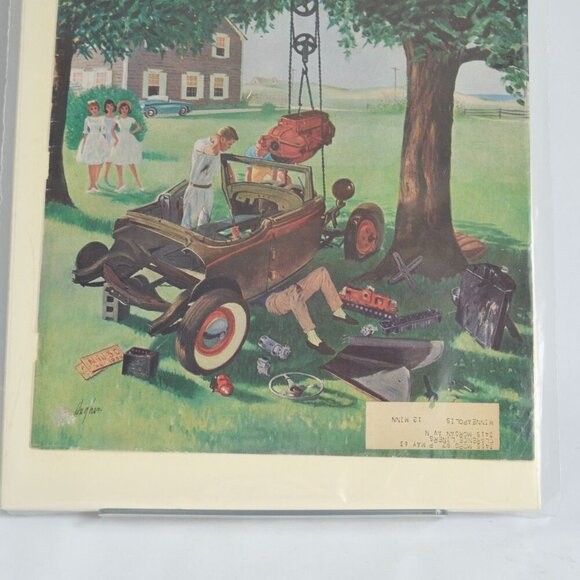 The Saturday Evening Post Magazine COVER July 15 1961 - Picture 3 of 3